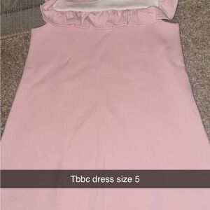 Pink Ruffled Kids Dress